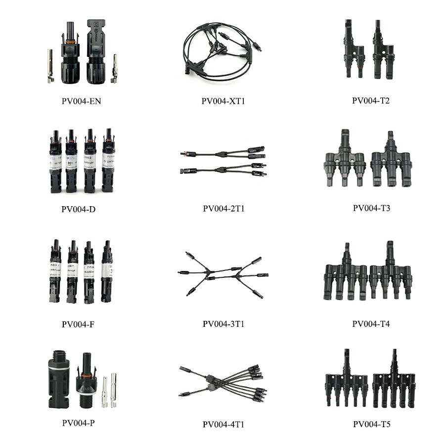 Разъем солнечной панели 30 А, линейный держатель предохранителя, адаптер для разъемов фотоэлектрических проводов, фотоэлектрический разъем 1000 В